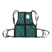 One Piece Sling with Positioning Strap, with Commode Cutout, Small-Option:No,Size:Large