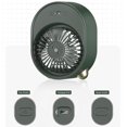 thumbnail image 4 of Air Cooler 500mL Mini Space Cooler with Misting Desktop Air Conditioning Fan with 3 Wind Speeds Colorful USB Powered Quiet Air Cooler Cooling Fan for Home Room Office, 4 of 7