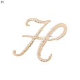 thumbnail image 2 of Soumake Korean Style Brooch Pin Letter Faux Pearls Ladies Electroplating Sweater Suit Brooch Jewelry Accessories Fashion, 2 of 8