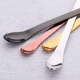 thumbnail image 2 of Stainless Steel Double-end Spoon Drinks Stirring Spoon Seasoning Powder Scoop Creative Tableware (Rose Gold), 2 of 8