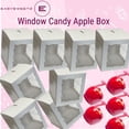 thumbnail image 3 of White Box with Window – 4″ x 4″ x 4.7″ - 25 pack, 3 of 8