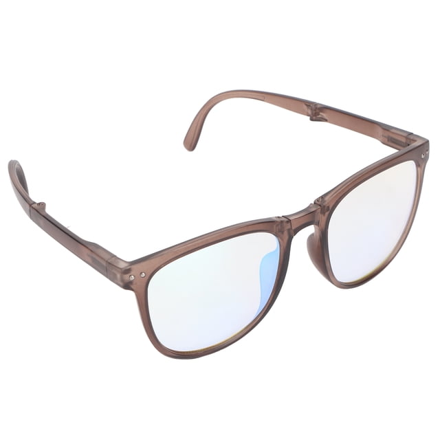 Gafas de Ceguera en color, Bisagras de Primavera Gafas Coygo de Color Revestimiento de Doble Cara Marco Plegable Para Color de Color Verde ROJO