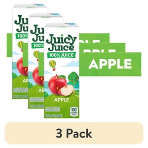 Juicy Juice 100% Apple Juice Boxes, 6.75 fl oz, 24 Pack