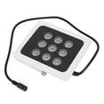 thumbnail image 1 of Lámpara de relleno infrarroja DC12V 9 IR IP66, luz impermeable para cámara de seguridad CCTV, 1 of 11