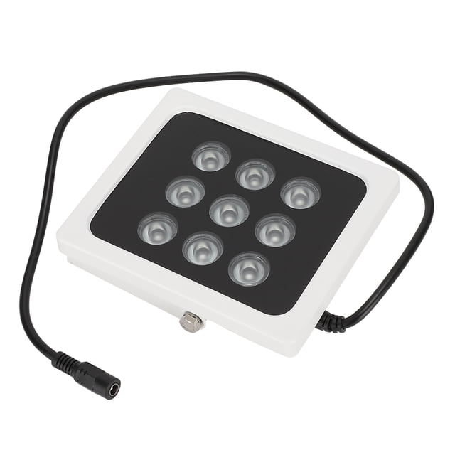 Lámpara de relleno infrarroja DC12V 9 IR IP66, luz impermeable para cámara de seguridad CCTV