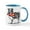 White/Blue Inside, variant on CafePress - Blue Merle Aussie Mug - 11 oz Ceramic Mug - Novelty Coffee Tea Cup