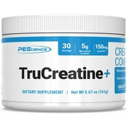 TruCreatine+ Powder – Creapure® Micronized Creatine Monohydrate with elevATP®, Unflavored