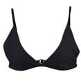 thumbnail image 4 of adviicd Women's Triangle Bralette Unlined Seamless Bra No Underwire Sexy Comfortable Everyday Bra Black, L, 4 of 4