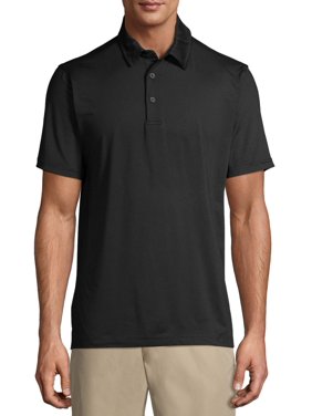 George Men's and Big Men's Short Sleeve Core Poly Polo Shirt, Up to Size 3XL