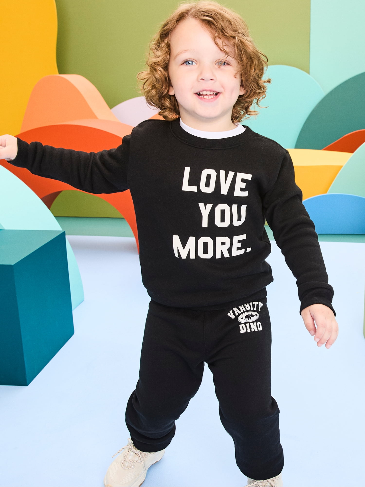Garanimals Baby & Toddler Boys Fleece Sweatpants, Sizes 0-6T