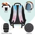 thumbnail image 6 of KUIFORTI Sakura Capybara Kids Backpack 17 Inch Lightweight Girls School Bookbag with Side Pockets Adjustable Straps for Elementary Primary Middle Back to School Gifts, 6 of 7