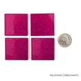 thumbnail image 2 of Milltown Merchants Pretty Pink Glitter Mega Mosaic Tile 1.8 Inch Large (1 lb), 2 of 2