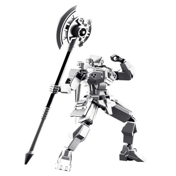 Movable Action Figure under 5! CQCYD Movable Doll Building Toy, DIY Articulated Action Figure for Boys and Adults, Poseable Robot Model Kit
