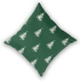 thumbnail image 2 of Christmas Pillow Covers 18X18 Inch Set of 2 Green Christmas Trees Decorations Throw Pillow Covers Outdoor Linen Winter Holiday Cushion Cases for Home Sofa Couch Living Room Decor, 2 of 5