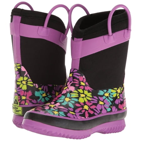 Western Chief Kids Daisy Shower Neoprene Snow Boot, Size 13/1