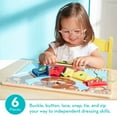 thumbnail image 3 of Melissa & Doug Basic Skills Puzzle Board - Wooden Educational Toy, 3 of 10