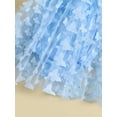 thumbnail image 6 of Miaouyo Baby Girls 2Pcs Summer Outfits, Sleeveless 3D Butterfly Tulle Bodysuit + Headband Set, 6 of 8