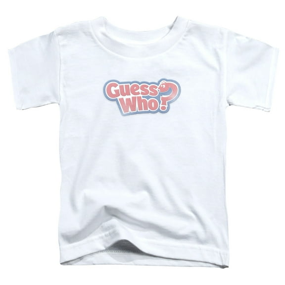Guess Who Guess Who Distressed Logo S/S Toddler T-Shirt White