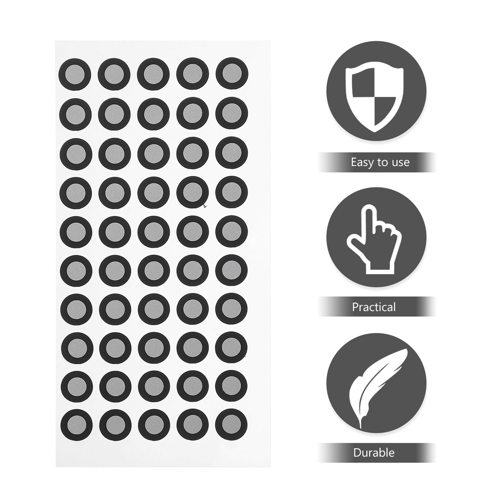 Point 3D Referencescanner Scanning Markers Reflective Marker Film Marking Reflection Points Dot Resistant Scan Scannersdiffuse ,Tracking dots for 3D Scanning