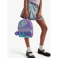 thumbnail image 5 of Justice Girls Pocket Mini Backpack, Purple, 5 of 8