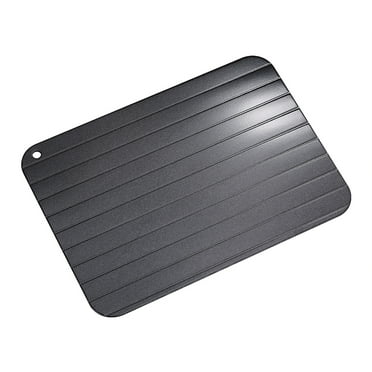 Defrost Plate,Metal Aluminum Fast  Food Meat Defrosting Thawing Tray Plate Home Kitchen Gadget, Meat Thawing Tray