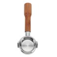thumbnail image 4 of 58mm Bottomless Coffee Portafilter Single Layer Aluminum Alloy Portafilter Coffee Machine Bottomless Filter For Expobar C1 Redwood, 4 of 12