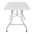thumbnail image 2 of Scranton & Co 6' Resin Multi Purpose Table in Light Gray, 2 of 4