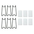 thumbnail image 2 of Photo Frame Stands, Metal Multifunctional Balance Support Stable Holder Picture Frame Easel Brackets 6 Set Easy Installation  for 15-26cm Height, 2 of 7