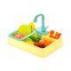 thumbnail image 1 of Methold Bañera de pájaros, cuenco de ducha automático con batería, alimentador de animales, juguetes para niños, bañera de plástico Aseo de mascotas amarillo Methold PT000082-04B, 1 of 6