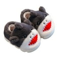 thumbnail image 5 of Gvdentm Toddler Girl Slippers Boys' Girls' Cotton Slippers Warm Fleece-Lined Non-Slip Kids' Cute Sheep Slippers Indoor Winter(Grey,1), 5 of 6