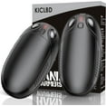 thumbnail image 1 of Rechargeable Magnetic Hand Warmers - 2 Pack; 2-in-1 Electric Handwarmer; 3 Heat Levels; 6000mAh Portable Pocket Warmer, 1 of 6