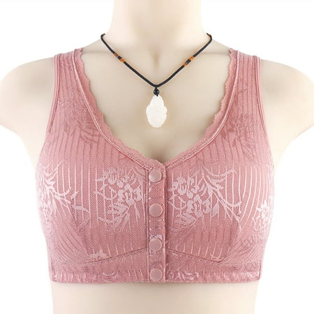 

Pntutb Bras for Women Clearance Ladies Comfortable Lace Breathable Bra Underwear No Rims