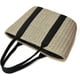 thumbnail image 4 of Women Straw Bags Summer Beach Large Tote Bag Handmade Woven Shoulder Crossbody Handbag, 4 of 5