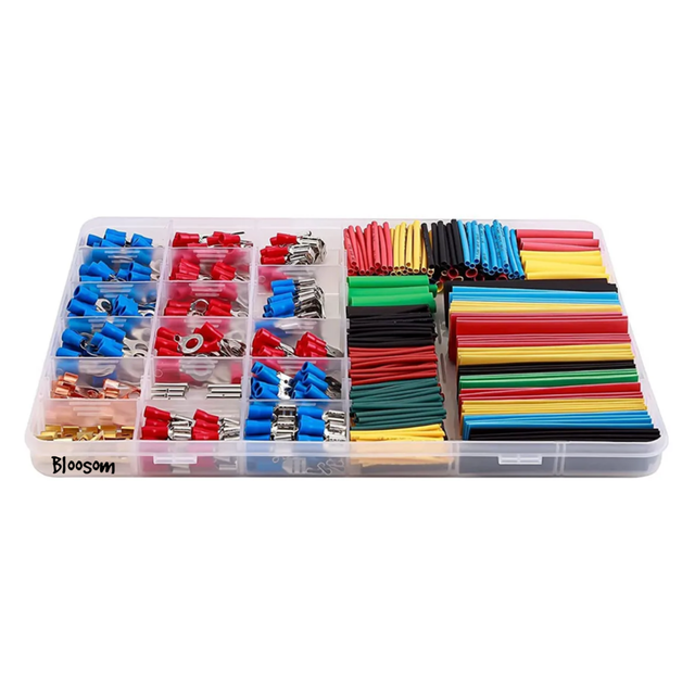 Kit Terminales Aisladas Bloosom +328 Tubo Termo Multicolor