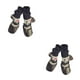 thumbnail image 3 of Methold 4 piezas de zapatos para mascotas, botas para la lluvia y la nieve, conjunto de calcetines antideslizantes impermeables con suela de goma, Type4 NO4 Methold  CBP378994, 3 of 6