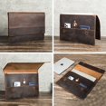 thumbnail image 3 of Bigcan Genuine Leather MacBook Pro Case – Customizable 14.2-inch Sleeve with Magnetic Closure, Airtag Holder, and Travel-Friendly Design, 3 of 10