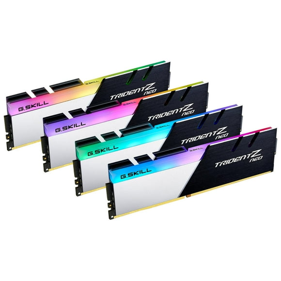 G.SKILL Trident Z Neo Series (Intel XMP) DDR4 RAM 32 Go (4x8GB) 3600MT/s CL18-22-22-42 1.35V Mémoire d'Ordinateur de Bureau UDIMM (F4-3600C18Q-32GTZN)