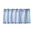 thumbnail image 6 of Handmade Ruffled Oven Curtain with Ribbon Ties Farmhouse Style Polyester Dishwasher Cover Hide Appliance Skirt for Stove Decor, 30x21.3 in, 6 of 7
