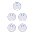 thumbnail image 2 of Advancent Buscador de llaves Compatible con Bluetooth 4.0 Monedero Alarma anti-perdida de doble vía Rastreador de control remoto Localizador con Blanco 5Conjunto, 2 of 6