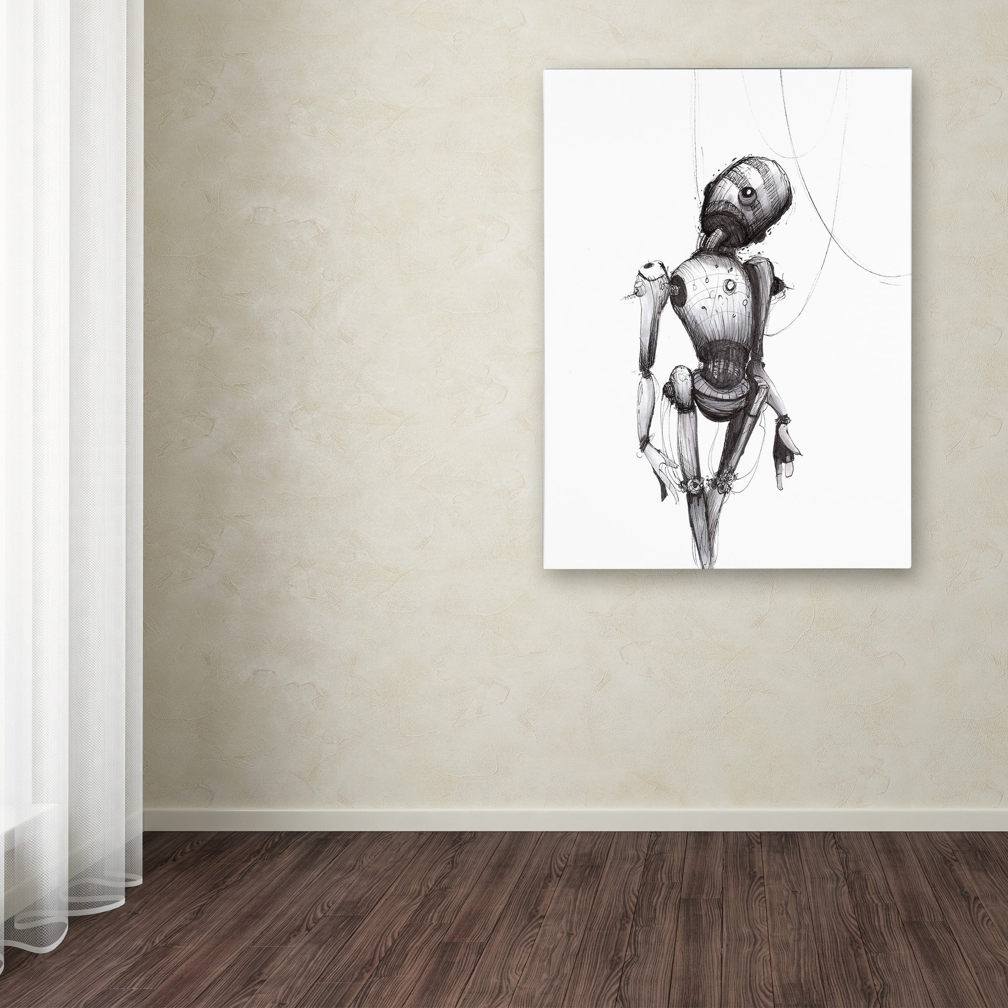 Trademark Fine Art Craig Snodgrass Disconnect Canvas Wall Art - 35x47