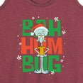 thumbnail image 3 of SpongeBob SquarePants - Squidward Bah Humbug - Women's Racerback Tank Top, 3 of 6