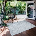 thumbnail image 2 of Veranda Traditional Light Blue Polypropylene Rug 6'7" x 9'6", 2 of 7