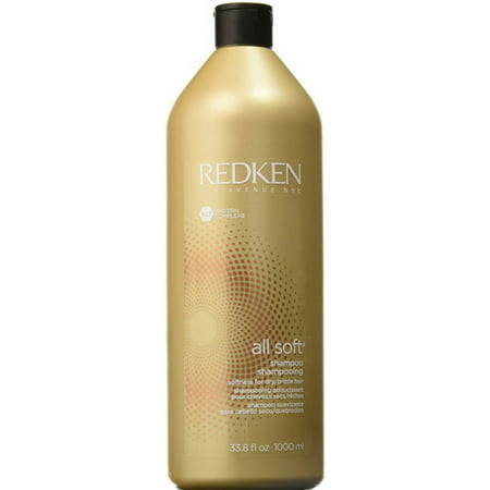 Redken All Soft Shampoo, 33.8 oz (Best Redken Shampoo For Oily Hair)