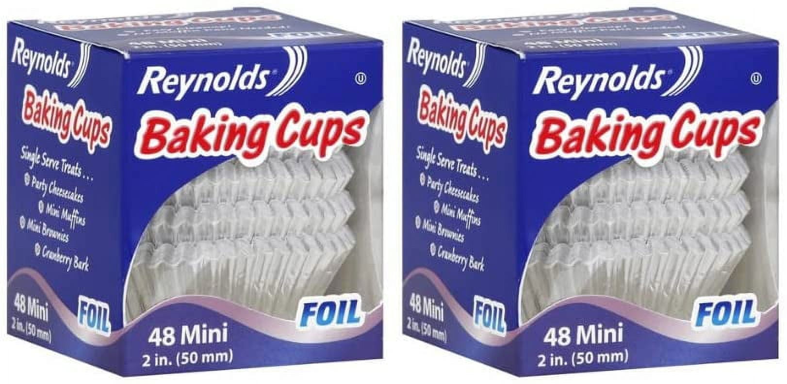  Reynolds Baking Cups - Designer - 100 Mini - 41 mm - Pack of 4:  Home & Kitchen