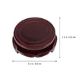 thumbnail image 3 of Oraceous 3 Inch Saucer- Classic Round Saucer, Trays for Indoors Holes Drip Tray Flower Pots Pot Saucers Accessories Indoor, 3 of 10