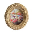 thumbnail image 2 of Photo Frame European French Style Wall Hanging Ornate Resin for Living Room Dining Table Office Desk, 2 of 9