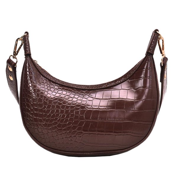 Bolso bandolera de moda para mujer bandolera de hombro de Color puro bolso de cuero PU