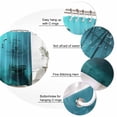 thumbnail image 3 of Ocean Shipwrecks Bathroom Shower Curtains with 12 Hooks Polyester Waterproof Shower Curtain for Stalls and Bathtubs Coastal Nautical Dolphins Vintage Decorative Bathroom Privacy Curtain 60x72 Inches, 3 of 9