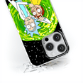thumbnail image 4 of Mobile phone case for SAMSUNG A13 5G/ A04s original and officially Licensed Rick and Morty pattern Rick and Morty 007 optimally adapted to the shape of the mobile phone, case made of TPU, 4 of 5
