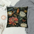 thumbnail image 2 of BCIIG Protea Flower Pillow Cover Watercolor Africa Tropical Floral Plant Square Throw Pillow Cover for Bedroom Decor  Starry Sky Colorful Butterfly Decorative Double Sides Print Cushion Cover, 2 of 5